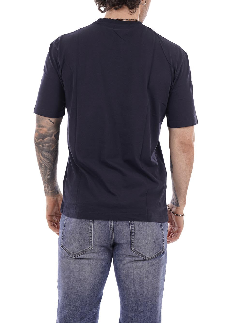 EUTAW Blauer T-shirt Uomo 26sbluh02302 007439 Blu