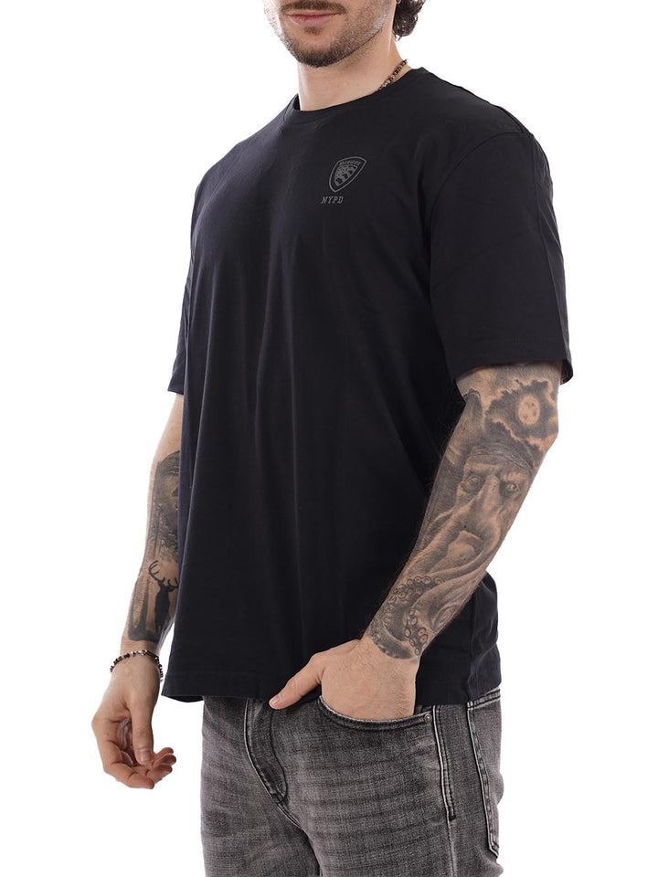 EUTAW Blauer T-shirt Uomo 26sbluh02302 007439 Nero