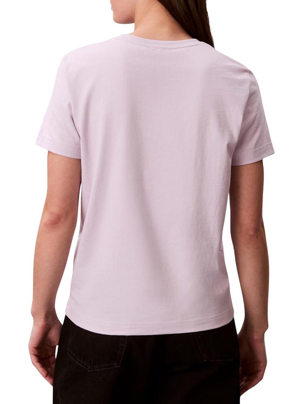 Calvin Klein Jeans T-shirt Donna Lv047b224g Lilla