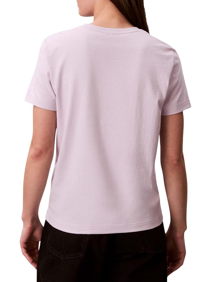 Calvin Klein Jeans T-shirt Donna Lv047b224g Lilla