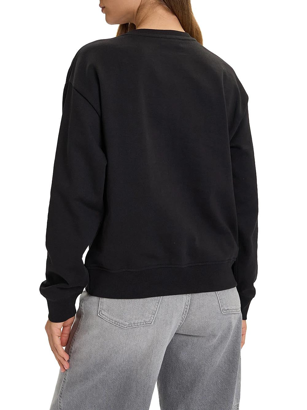 Calvin Klein Jeans Felpa Donna Lv047b236g Nero