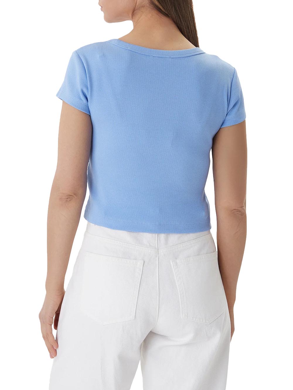 Calvin Klein Jeans T-shirt Donna Lv047c200g Blu