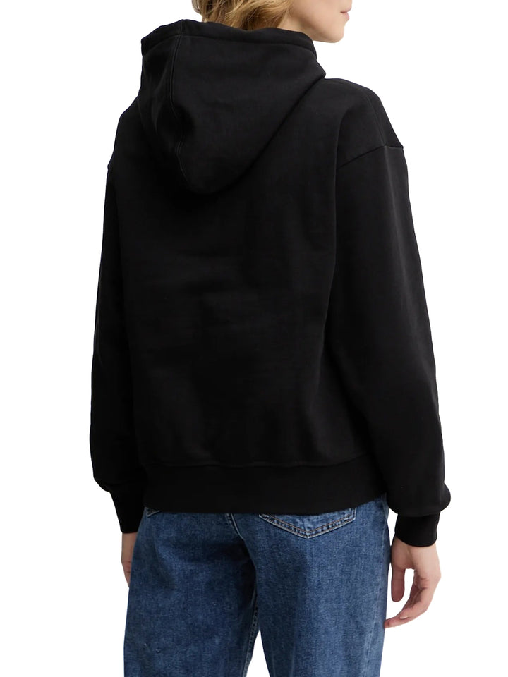 Calvin Klein Jeans Felpa Donna Lv047e221g Nero