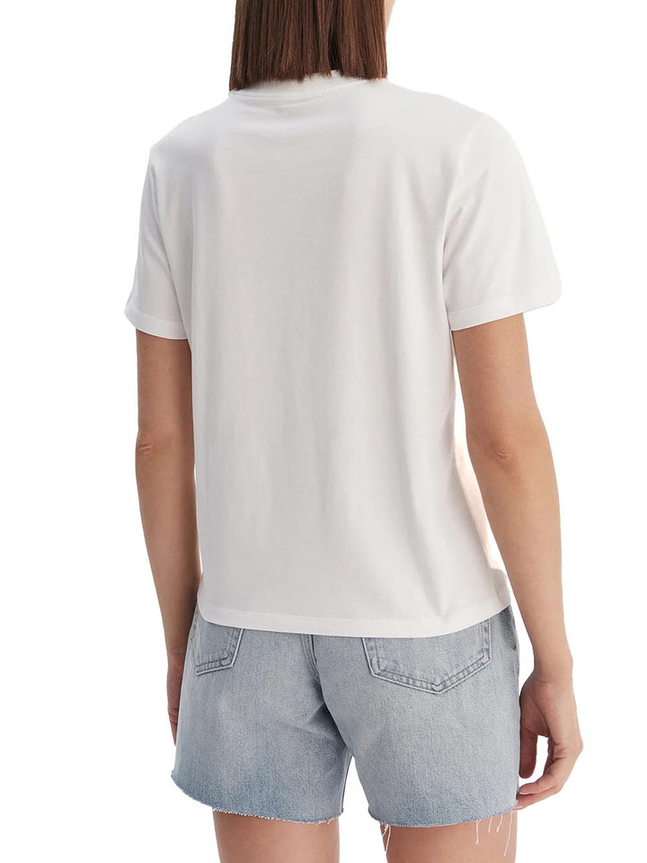 Calvin Klein Jeans T-shirt Donna Lv047e809g Bianco