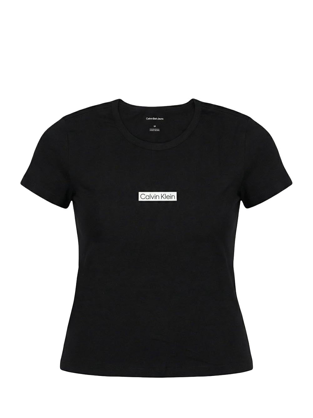 Calvin Klein Jeans T-shirt Donna Lv047f842g Nero