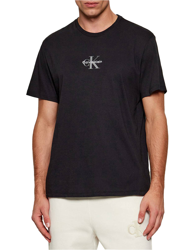 Calvin Klein Jeans T-shirt Uomo Lv04rb866g Nero