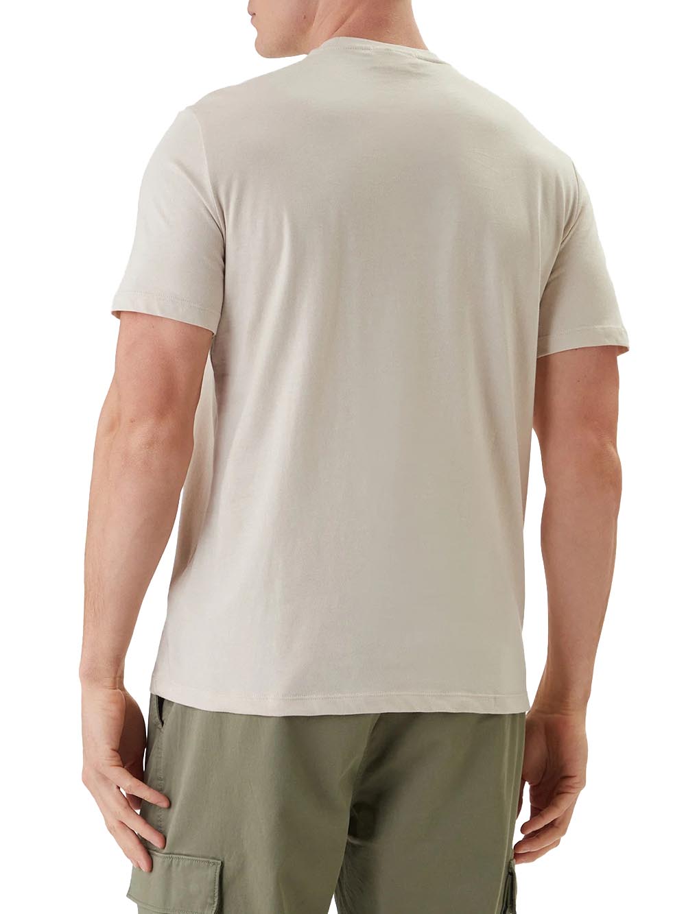 ss badge 30s jersey Calvin Klein Jeans T-shirt Uomo Lv04rc272g Beige