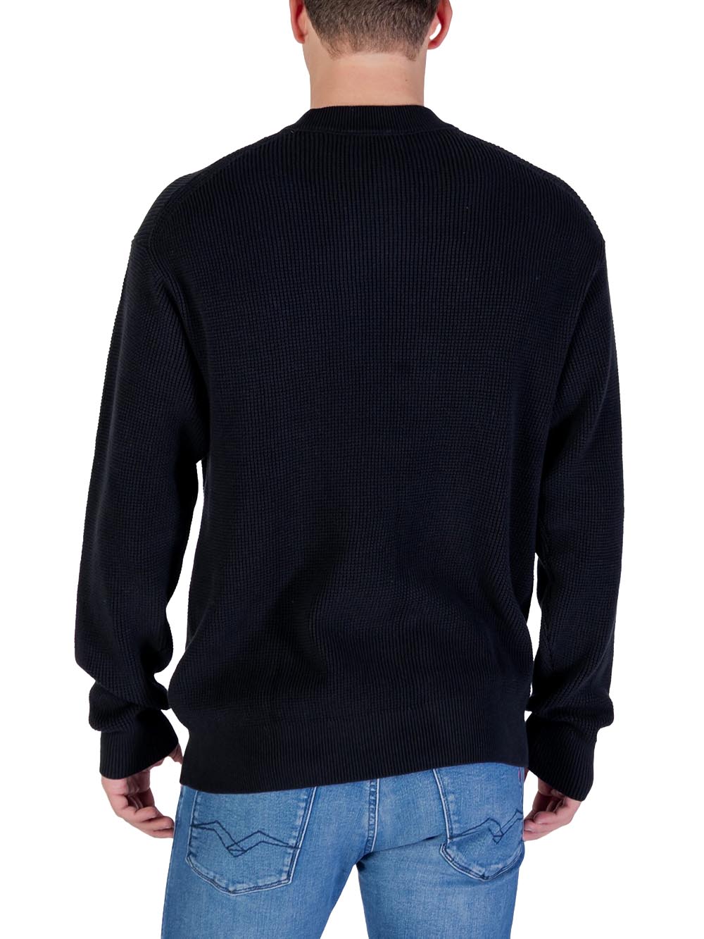 Calvin Klein Jeans Maglia Uomo Lv04rd313g Nero