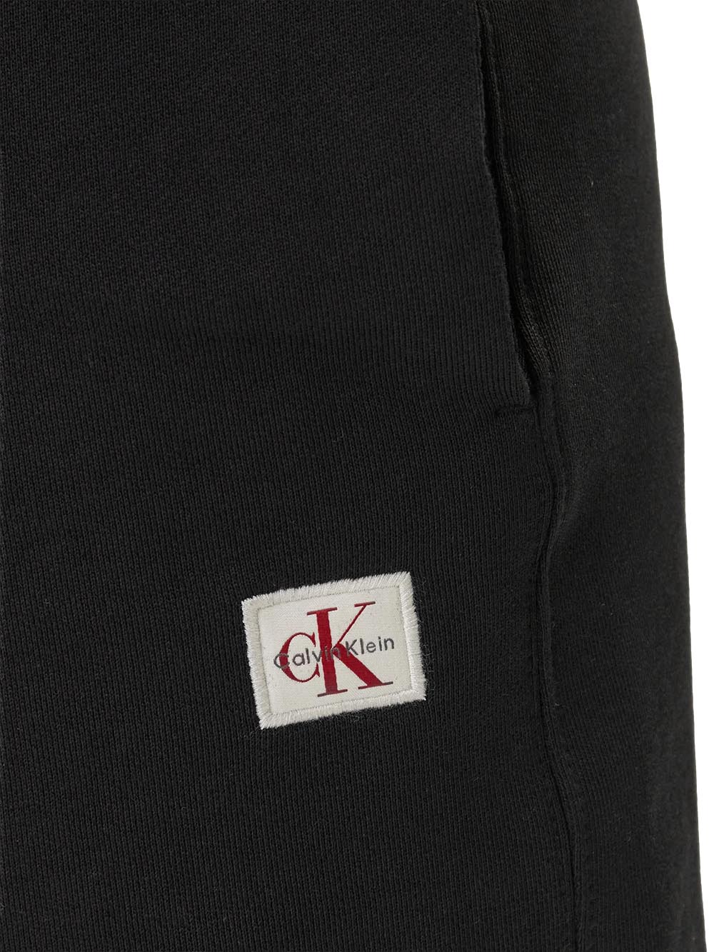 350terry badge sh Calvin Klein Jeans Short Uomo Lv04rf282g Nero