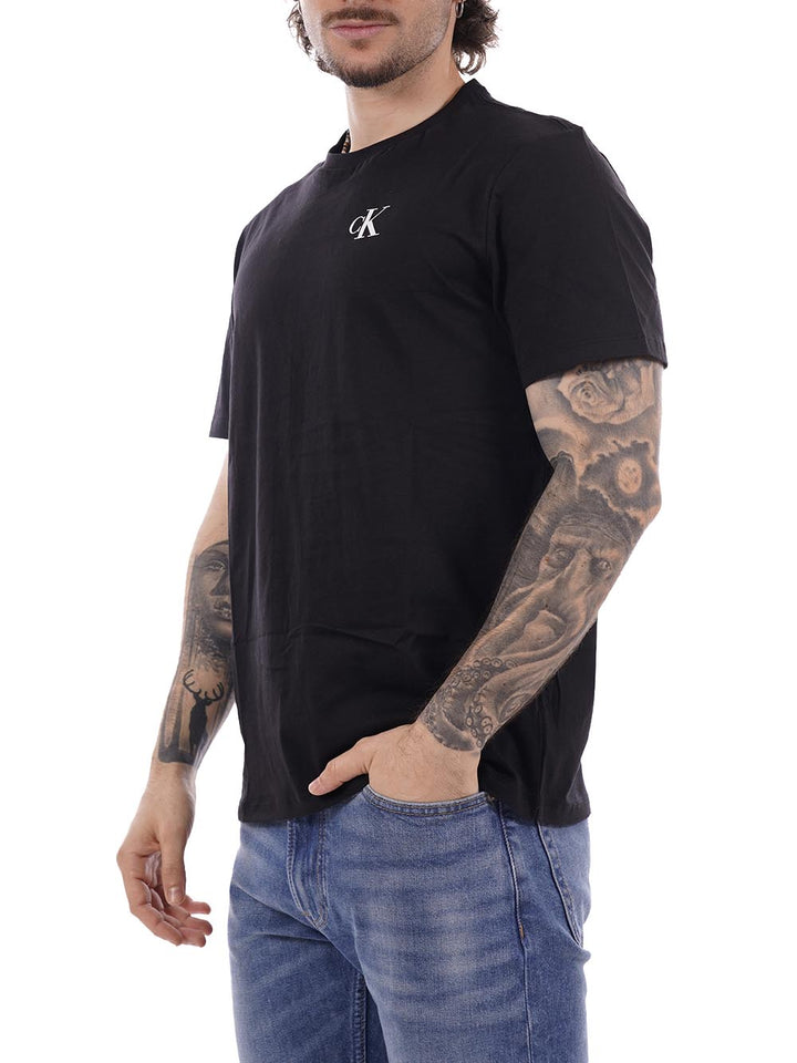 ss 30s classic back Calvin Klein Jeans T-shirt Uomo Lv14rf852g Nero