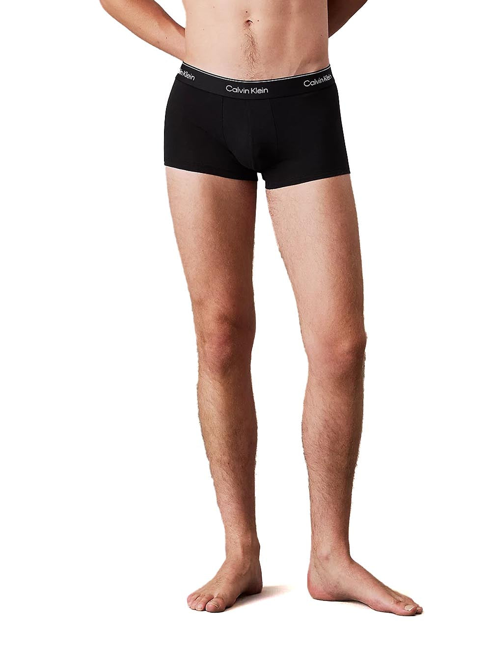 low rise trunk 3pk Calvin Klein Boxer Uomo Lv00nb4389 Nero