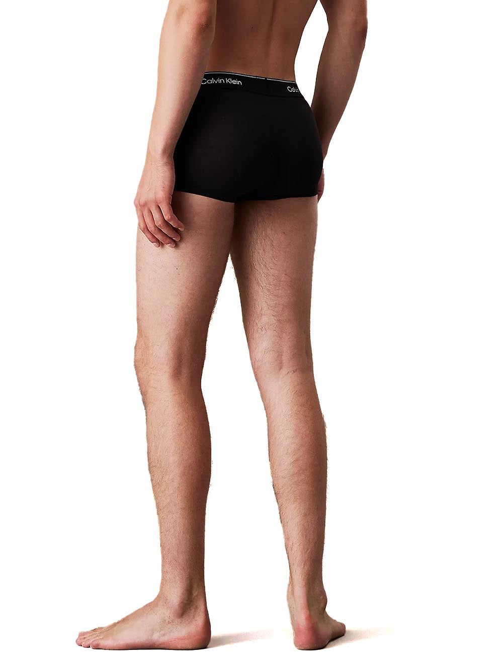 low rise trunk 3pk Calvin Klein Boxer Uomo Lv00nb4389 Nero