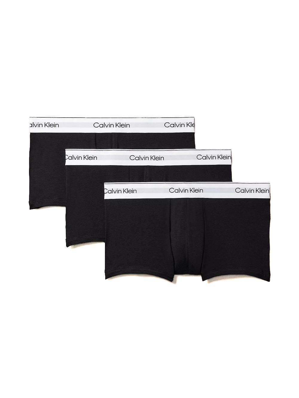 low rise trunk 3pk Calvin Klein Boxer Uomo Lv00nb4389 Nero