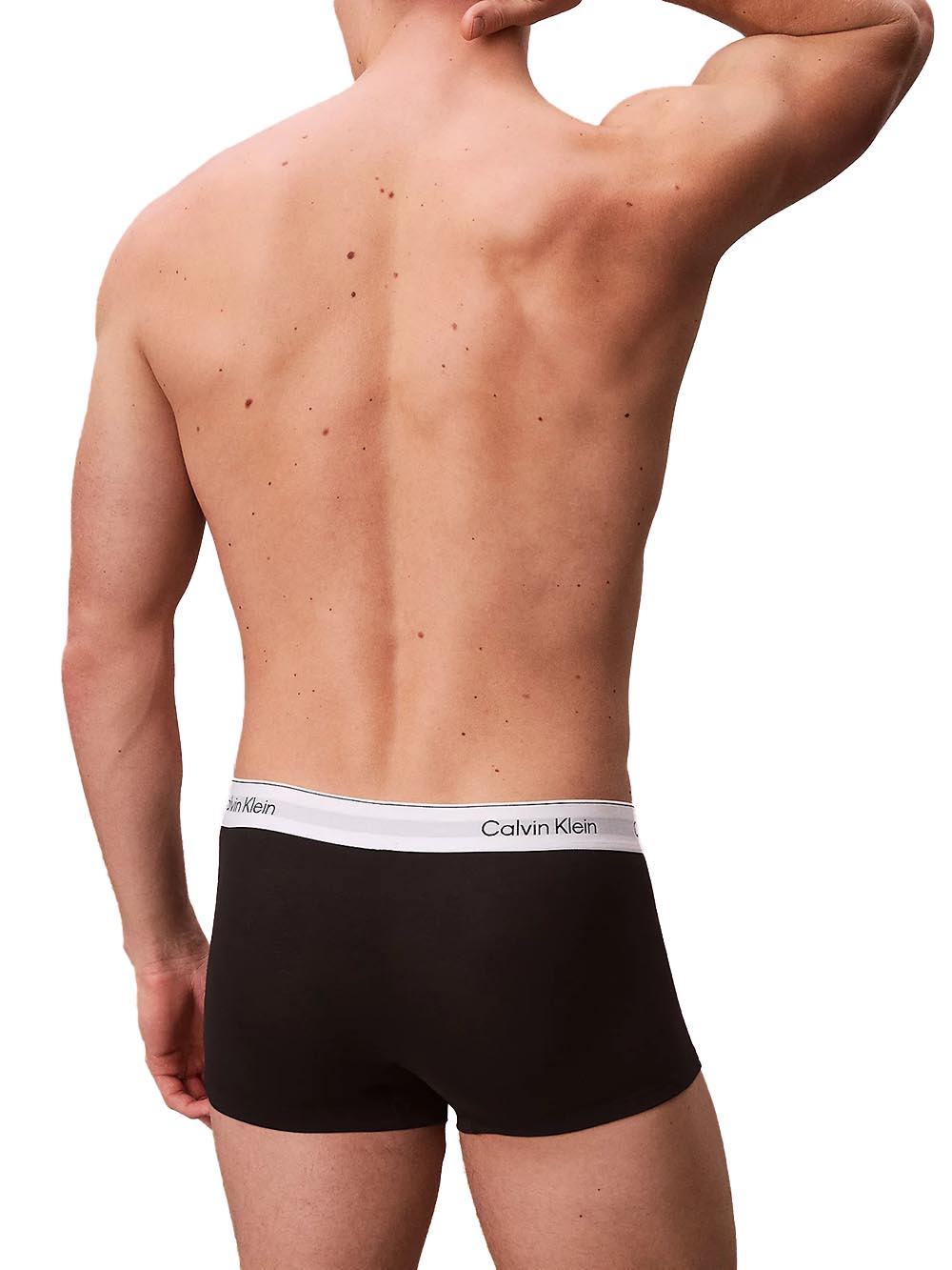 low rise trunk 3pk Calvin Klein Boxer Uomo Lv00nb4389 Nero