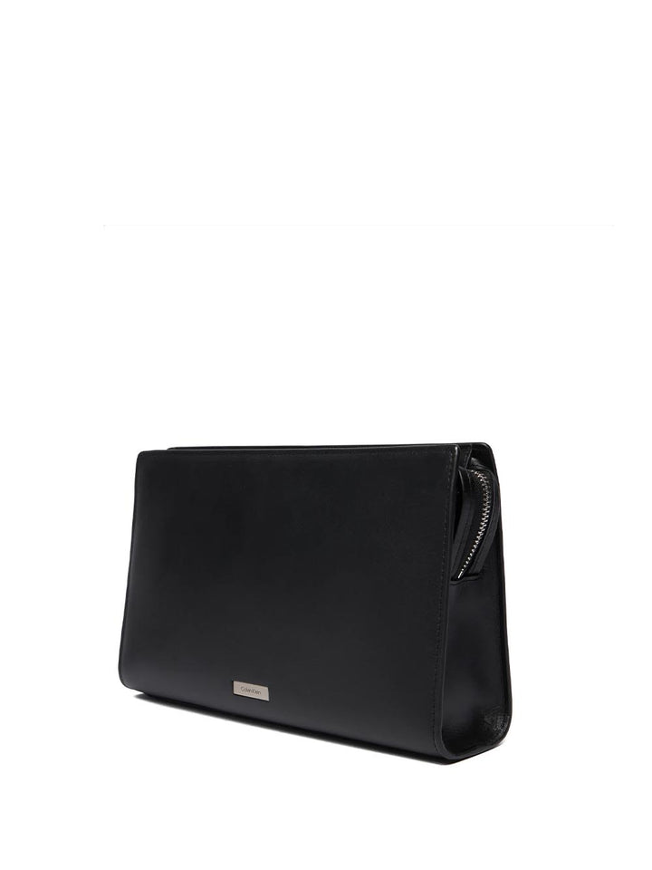 plaque wash bag Calvin Klein Pochette Uomo Lv04d1109g Nero