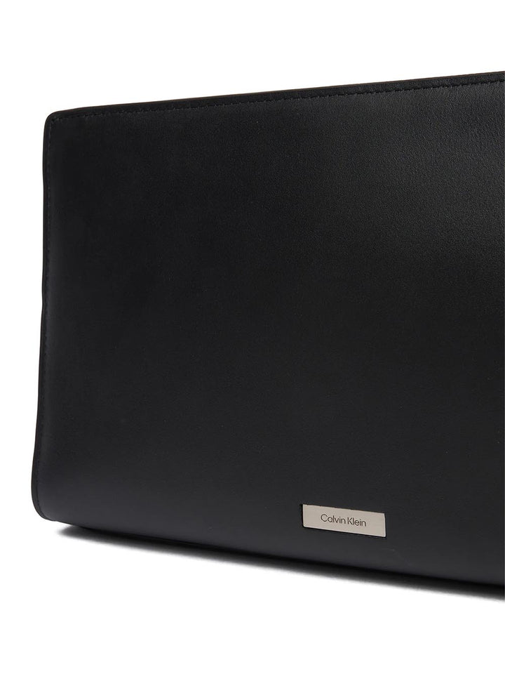 plaque wash bag Calvin Klein Pochette Uomo Lv04d1109g Nero