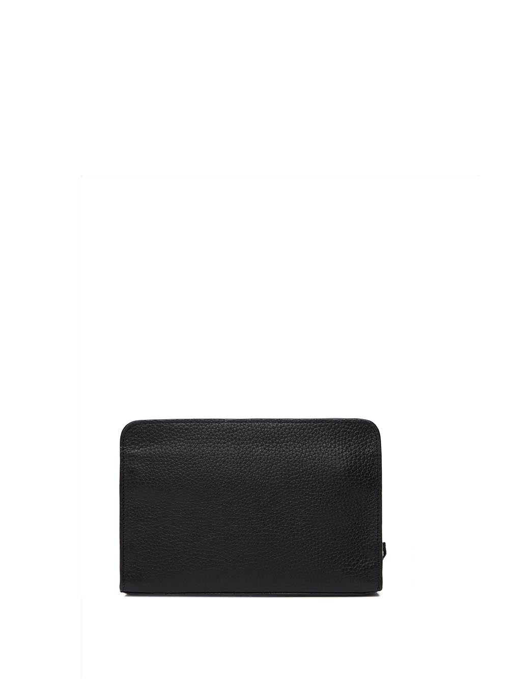 foil emboss small washbag Calvin Klein Pochette Donna Lv04d1153g Nero