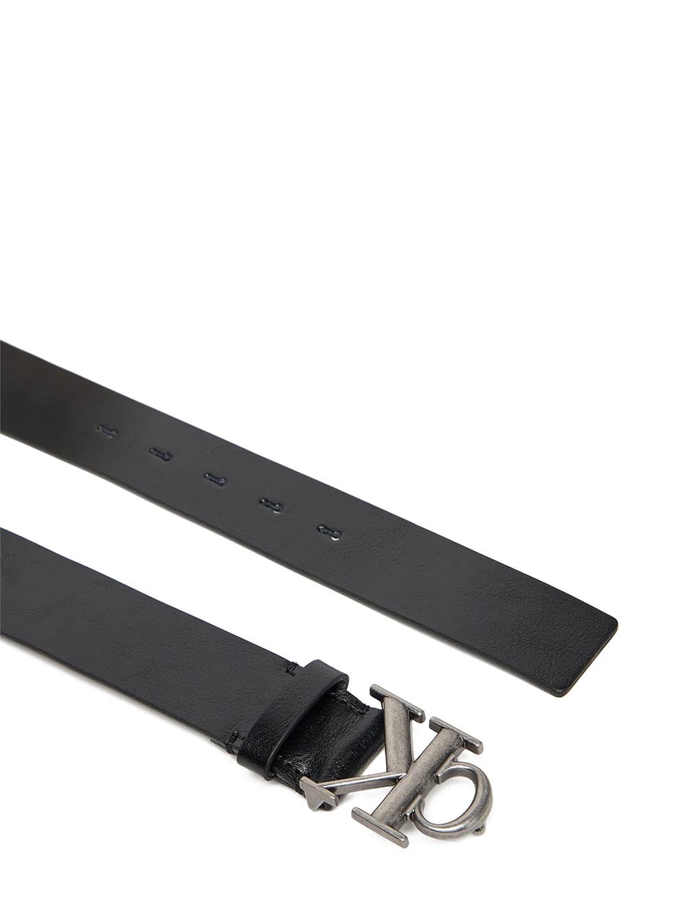 ck buckle tumbled 35mm Calvin Klein Cinta Uomo Lv04d7016g Nero