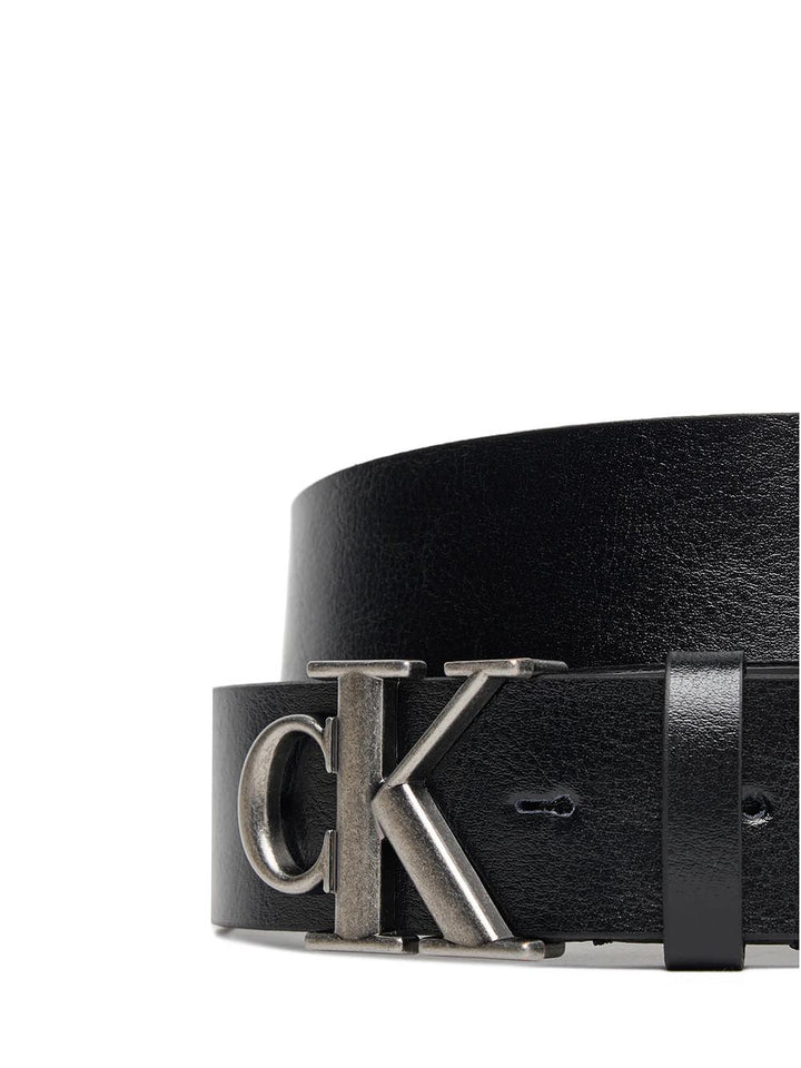 ck buckle tumbled 35mm Calvin Klein Cinta Uomo Lv04d7016g Nero