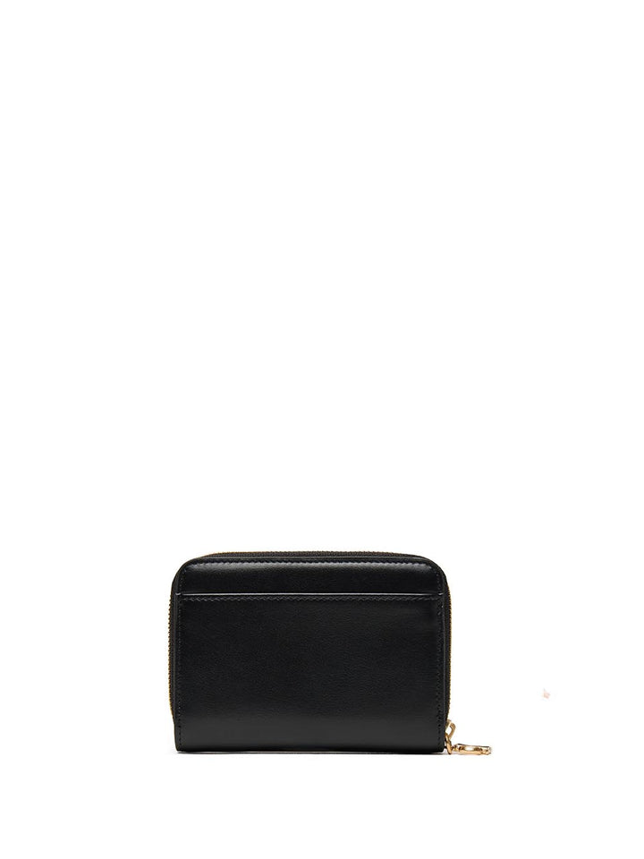 medium flap zip around Calvin Klein Portafogli Donna Lv04f1075g Nero