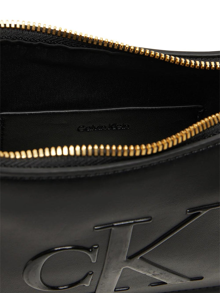 bold ck small shoulder bag Calvin Klein Borsa a Spalla Donna Lv04f3230g Nero
