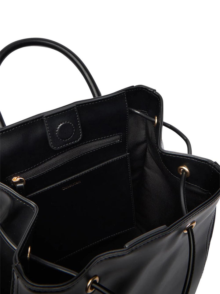ck drawstring backpack Calvin Klein Zaino Donna Lv04f3329g Nero