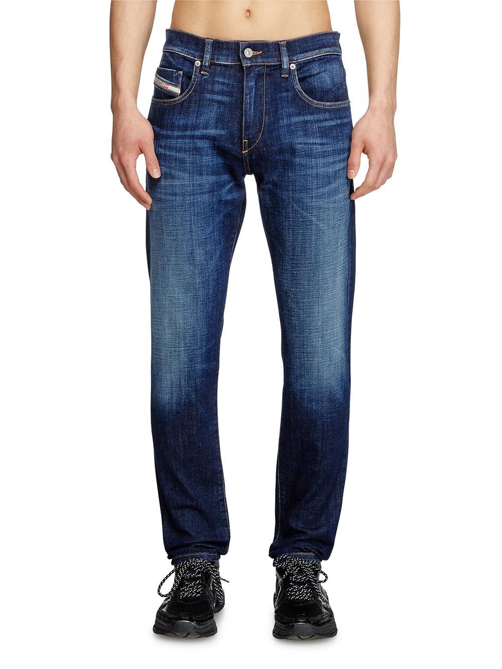 Diesel Jeans Uomo A03562 Blu scuro
