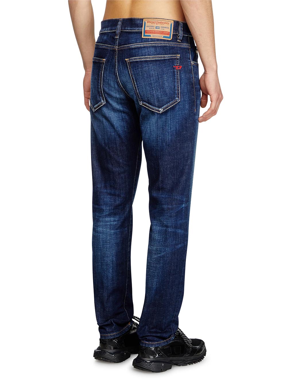 Diesel Jeans Uomo A03562 Blu scuro