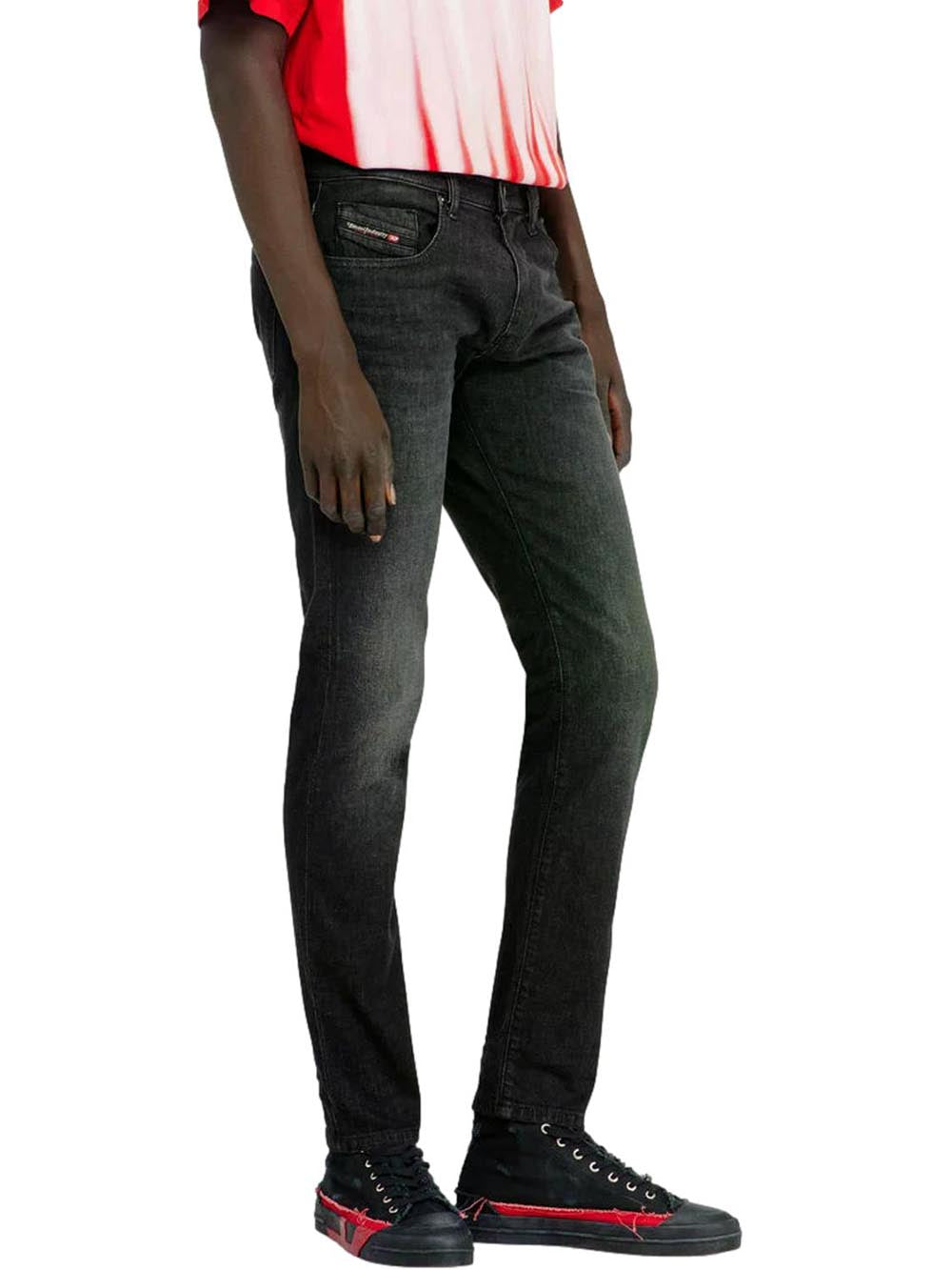 Diesel Jeans Uomo A03562 Grigio