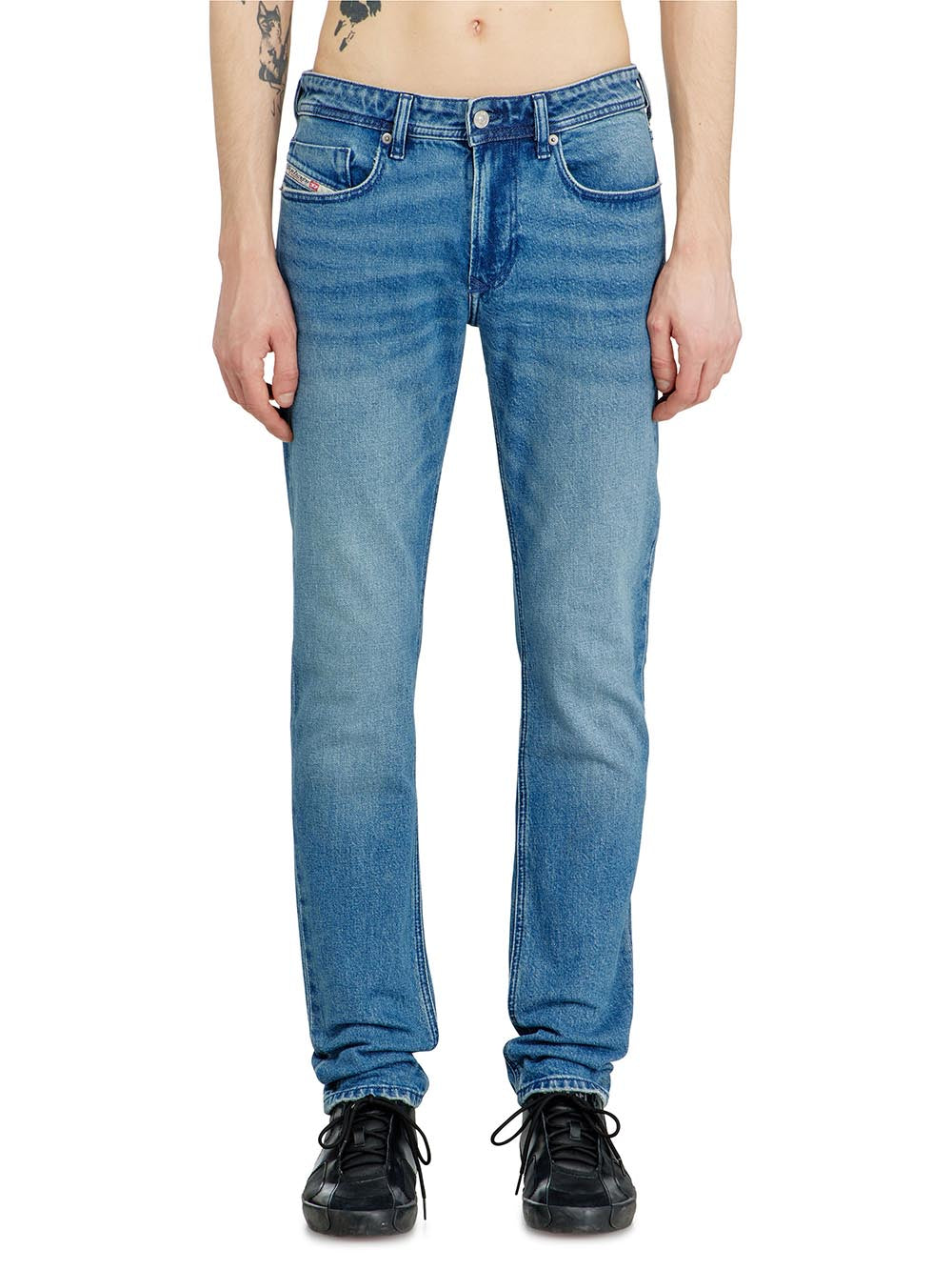 Diesel Jeans Uomo A03595 Blu medio
