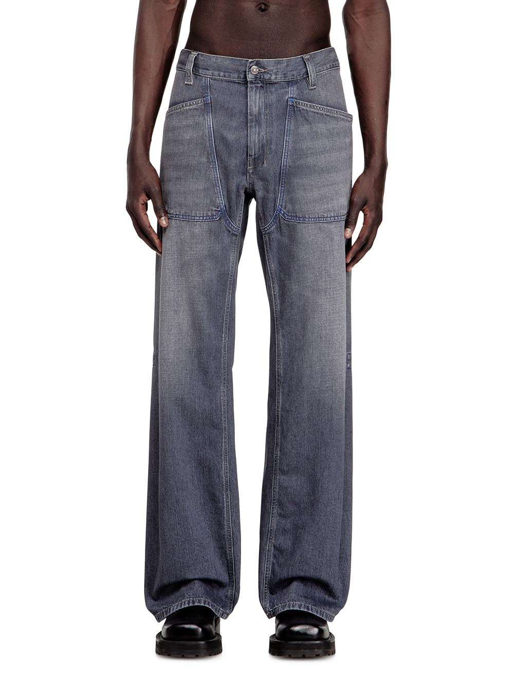 Diesel Jeans Uomo A16296 Grigio