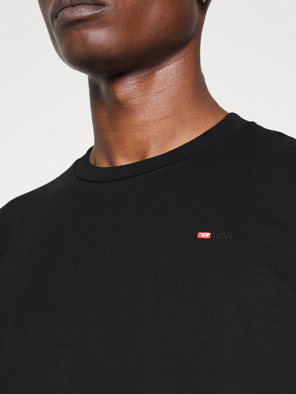Diesel T-shirt Uomo A20198 0niax Nero