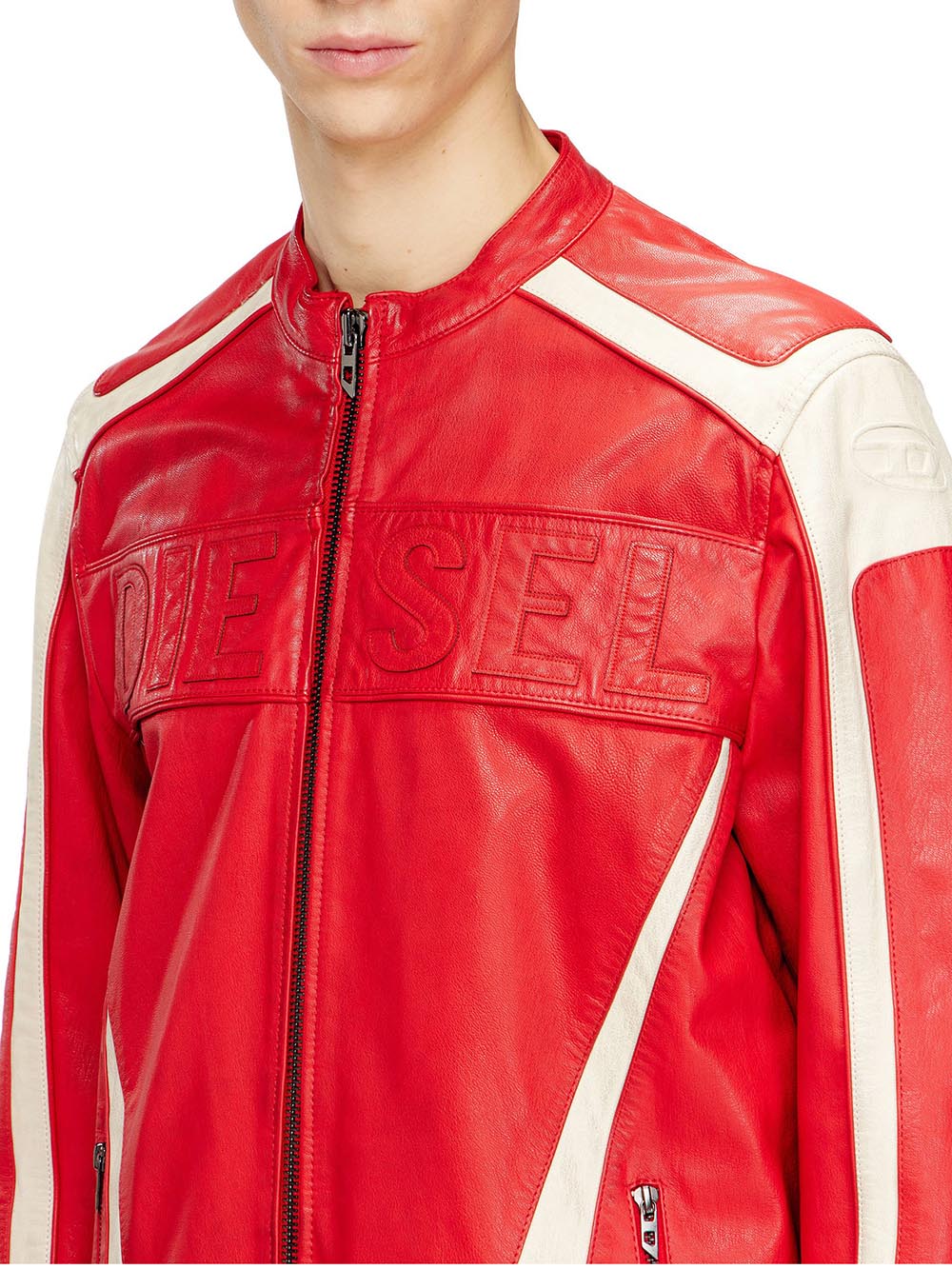 Diesel Giubbino Uomo L-Adam A21125 Rosso