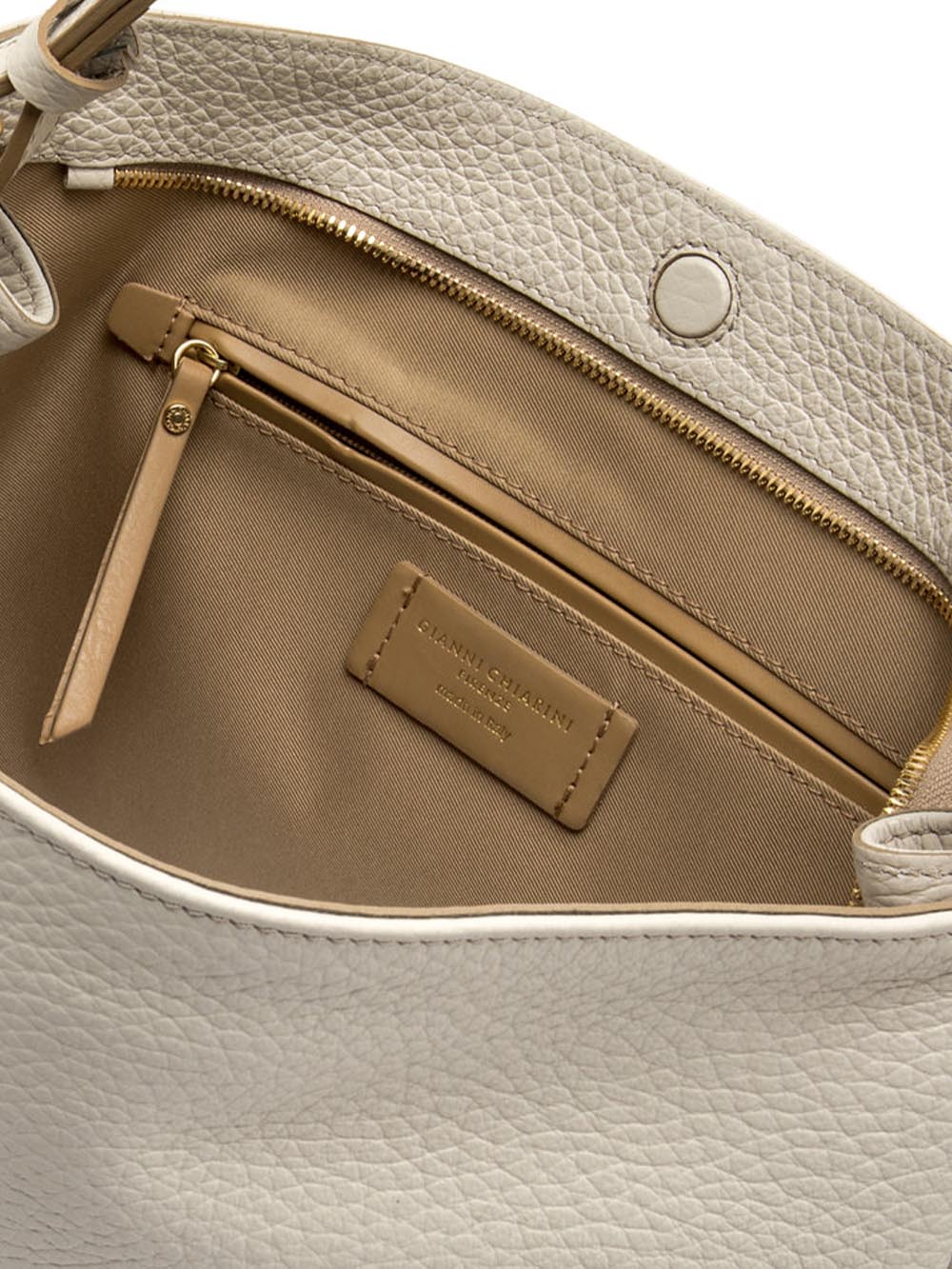 cecile Gianni Chiarini Borsa a Spalla Donna Bs 11791 Tkl Sabbia