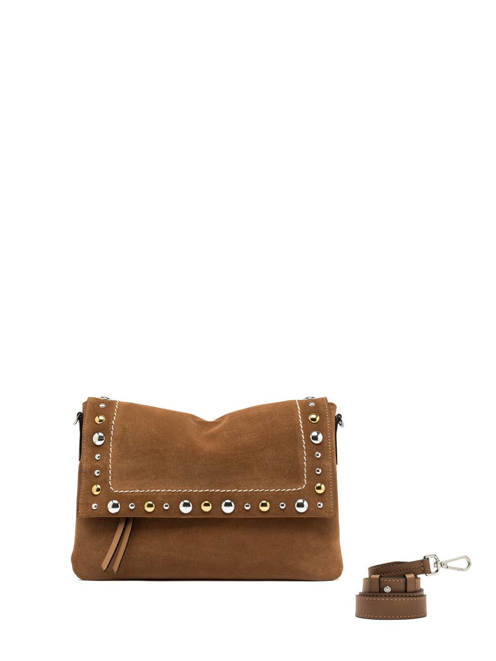 elisa Gianni Chiarini Pochette Donna Bs 11987cmbrc Caramello