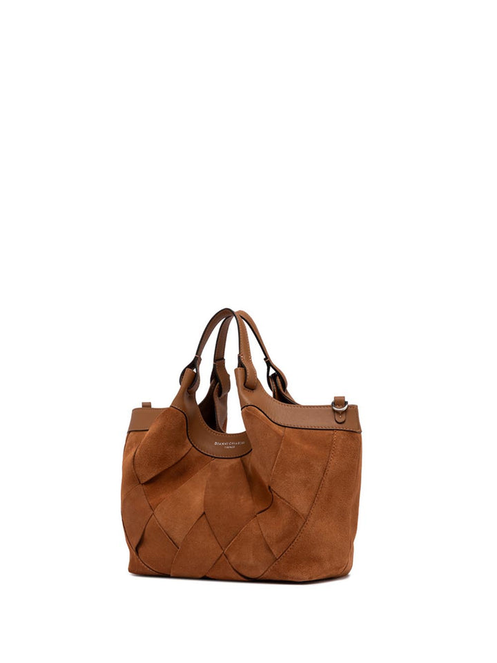 dua Gianni Chiarini Borsa a Mano Donna Bs 12349 InT-cm Caramello