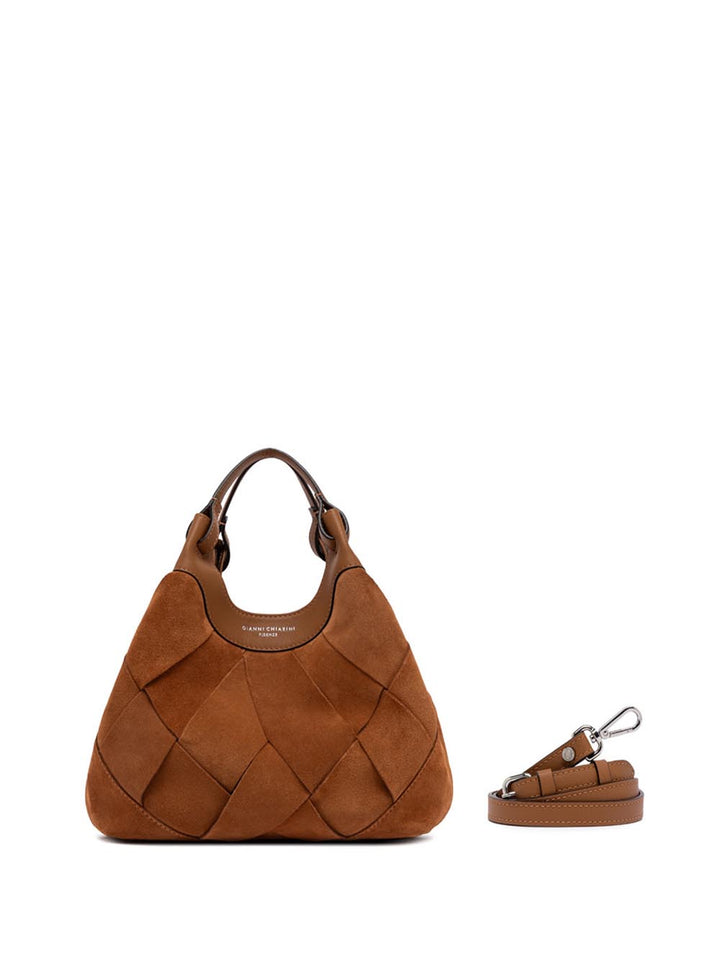 dua Gianni Chiarini Borsa a Mano Donna Bs 12349 InT-cm Caramello