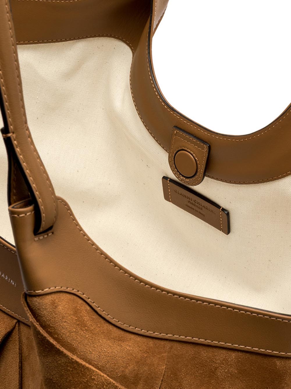 dua Gianni Chiarini Borsa a Spalla Donna Bs 12350 InT-cm Caramello