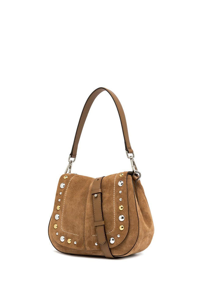 helena round Gianni Chiarini Borsa a Tracolla Donna Bs 12386 Cmbrc Caramello