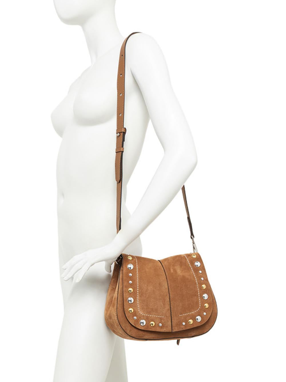 helena round Gianni Chiarini Borsa a Tracolla Donna Bs 12386 Cmbrc Caramello