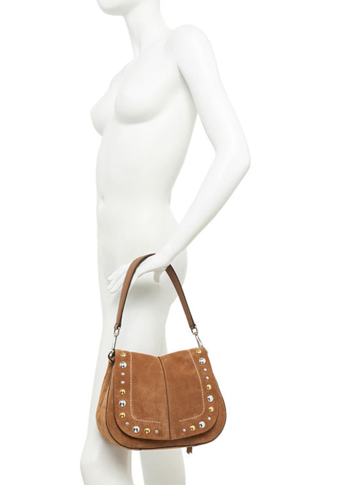 helena round Gianni Chiarini Borsa a Tracolla Donna Bs 12386 Cmbrc Caramello
