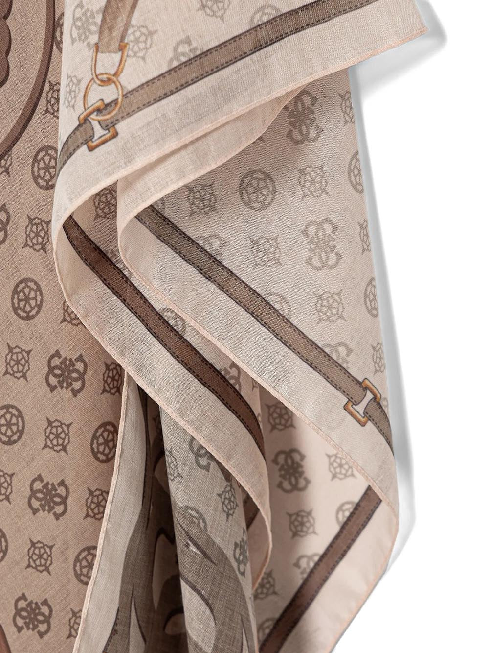 ERENIA SCARF 60X180 Guess Foulard Donna Aw5443 Pol01 Beige