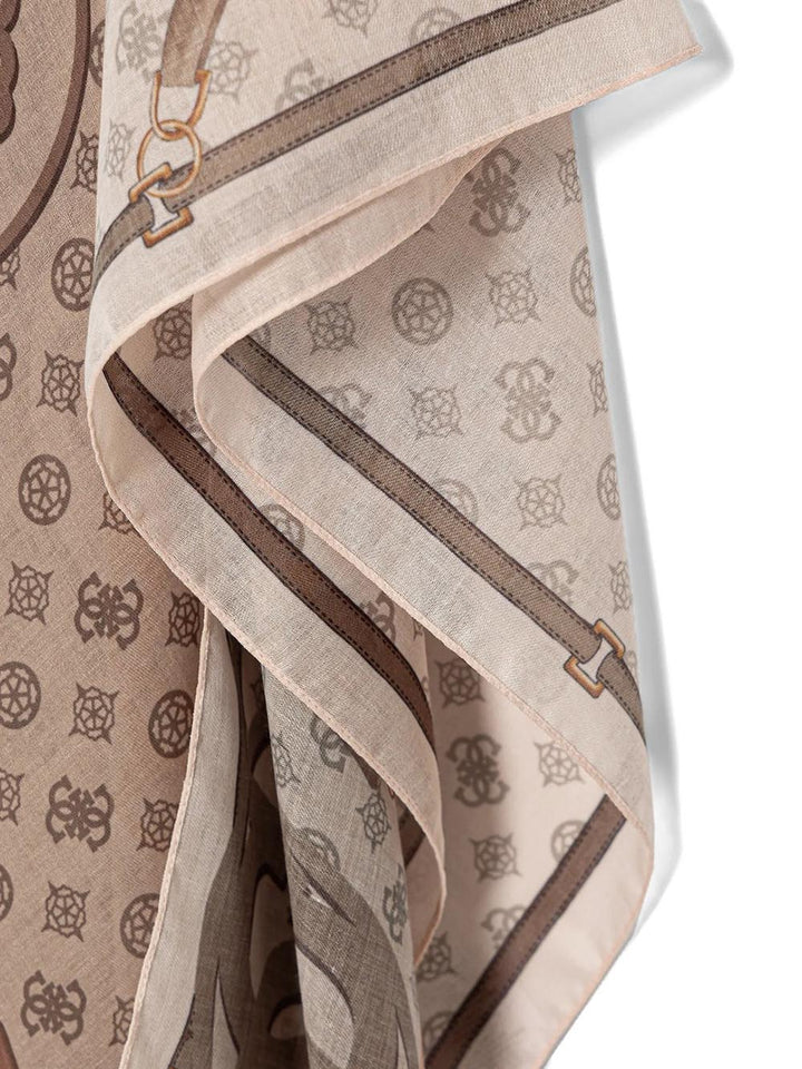 ERENIA SCARF 60X180 Guess Foulard Donna Aw5443 Pol01 Beige