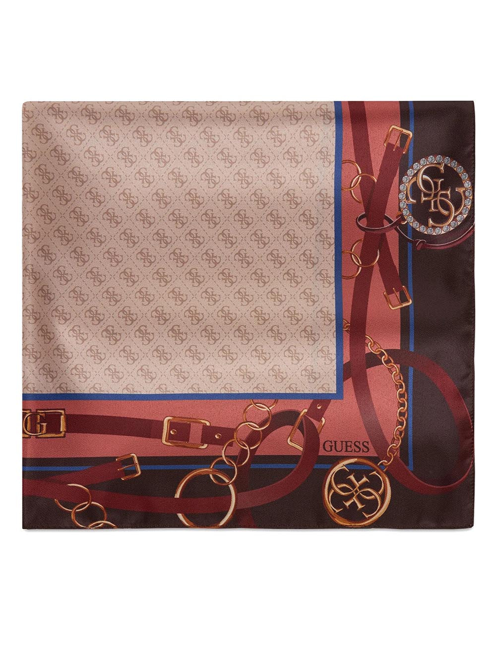 ERENIA SCARF 60X180 Guess Foulard Donna Aw5445 Pol01 Beige