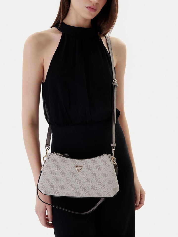 ANADELA 3 COMP SATCH Guess Borsa a Spalla Donna Hwbg96 72730 Tortora