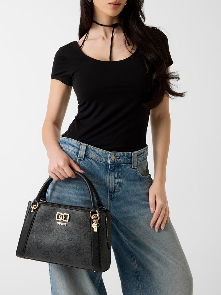 KARNILLA LOGO BUCKET Guess Borsa Shopping Donna Hwos99 01220 Grigio