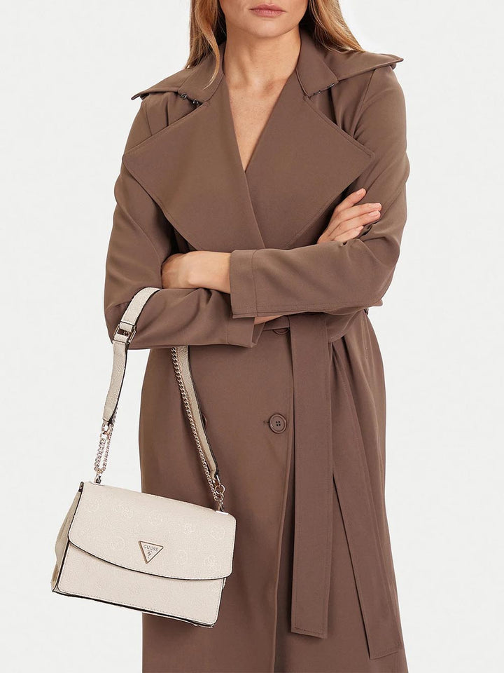 CRESIDIA II BUCKET Guess Borsa a Spalla Donna Hwpd98 88210 Panna