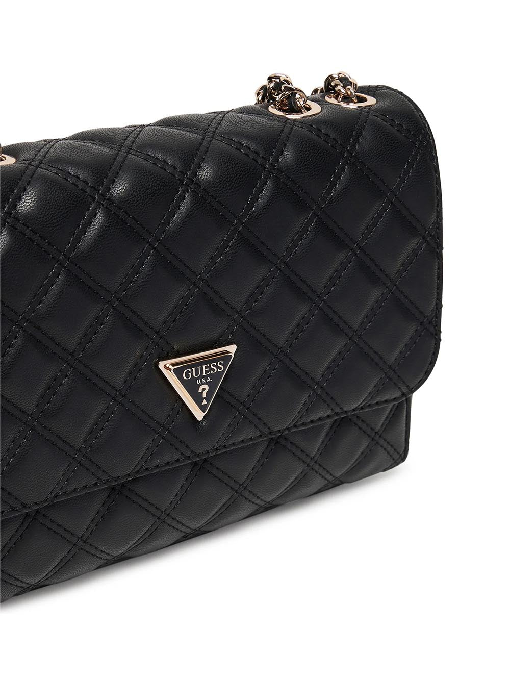 CRUISE VIBE TOP ZIP Guess Borsa a Spalla Donna Hwqg96 73200 Nero