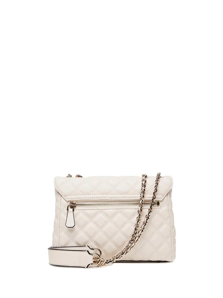 CRUISE VIBE TOP ZIP Guess Borsa a Spalla Donna Hwqg96 73200 Panna