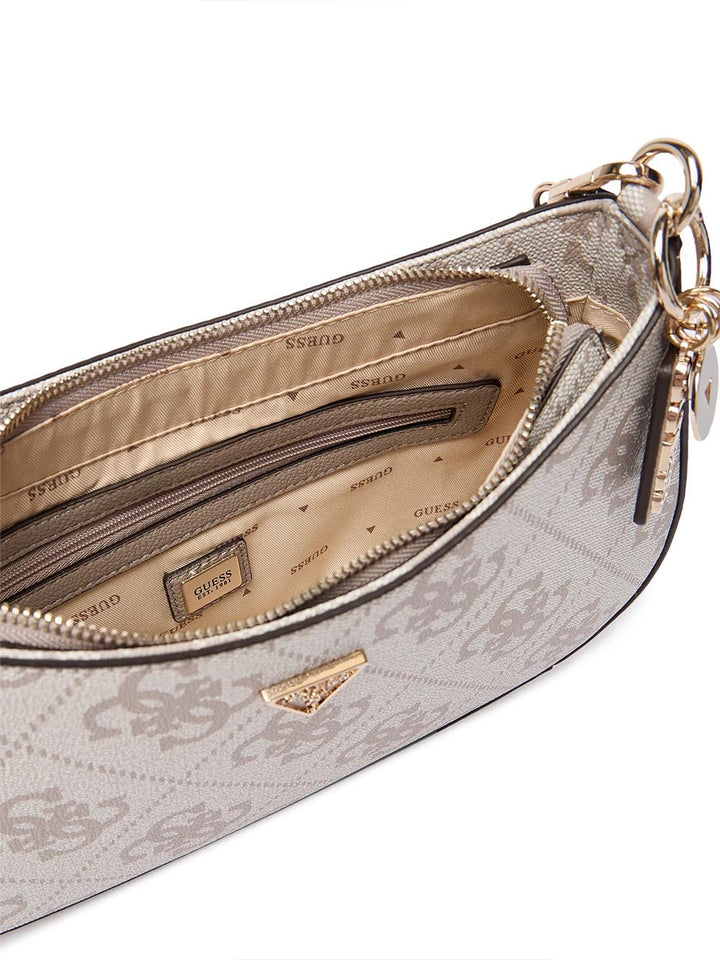 NOELLE II SML MULTI Guess Borsa a Spalla Donna Hwso96 72180 Tortora